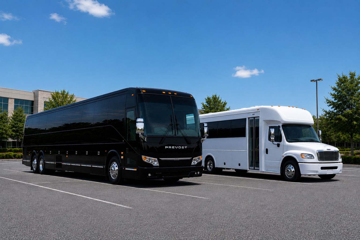 Charter bus rental in West Valley City, UT
