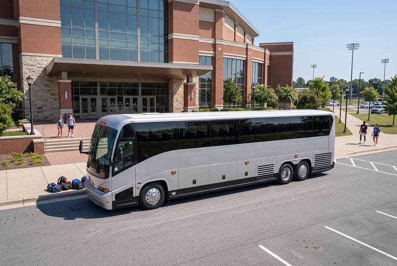 Sports Team Charter Bus Rentals in West Valley City, UT
